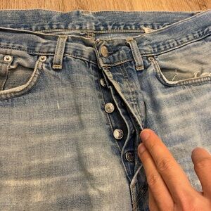 SBU Straight Business Unit Jeans Made in Italy 100% Cotton Size 36